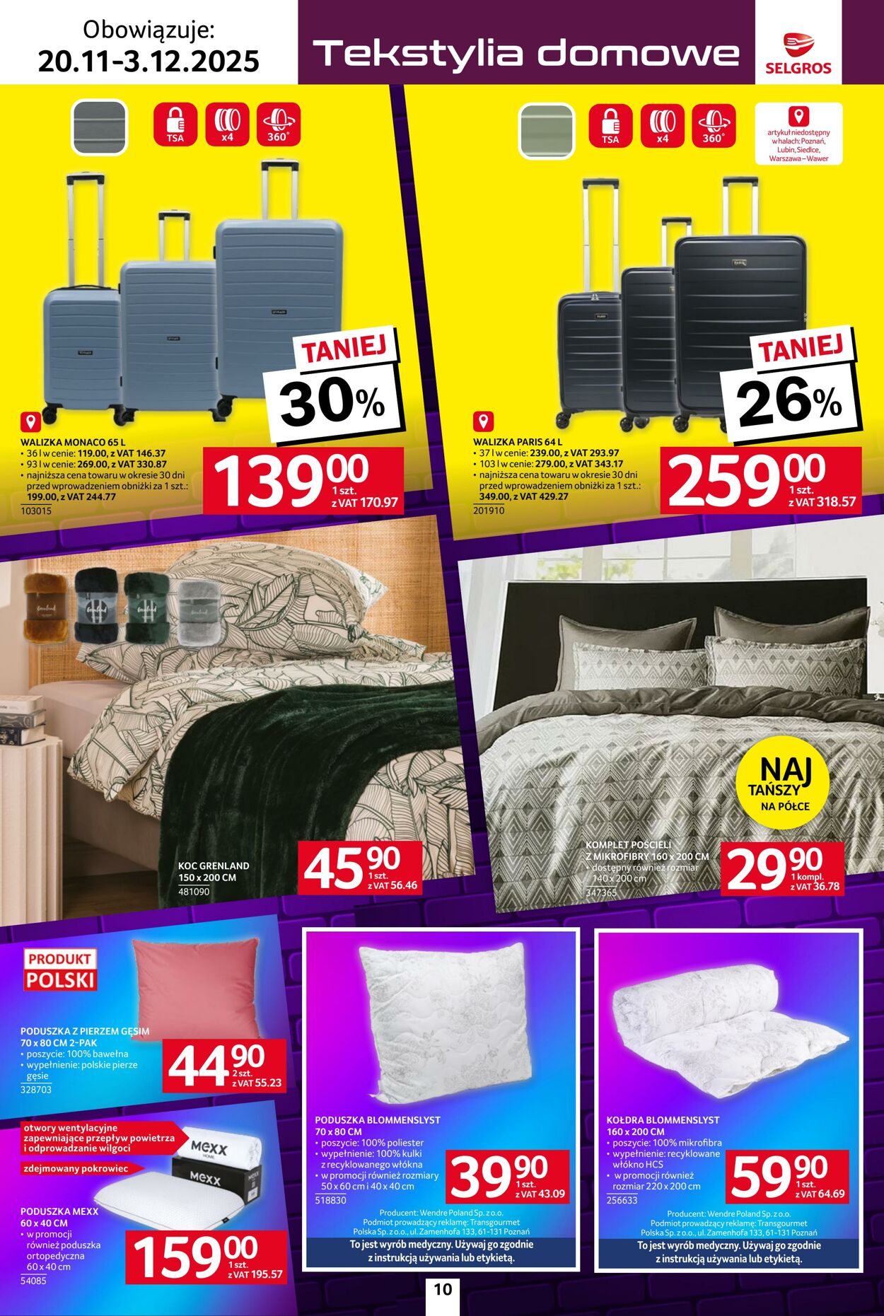 Gazetka Selgros 20.11.2025 - 03.12.2025