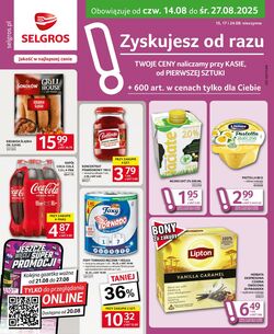 Gazetka Selgros 14.08.2025 - 27.08.2025