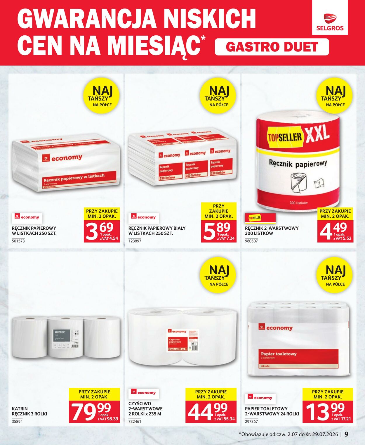 Gazetka Selgros 26.07.2026 - 15.08.2026