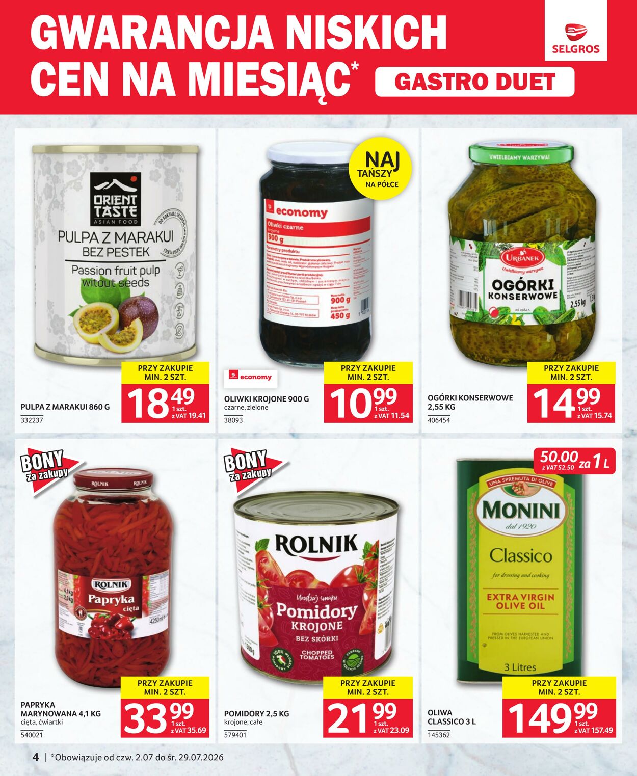 Gazetka Selgros 26.07.2026 - 15.08.2026