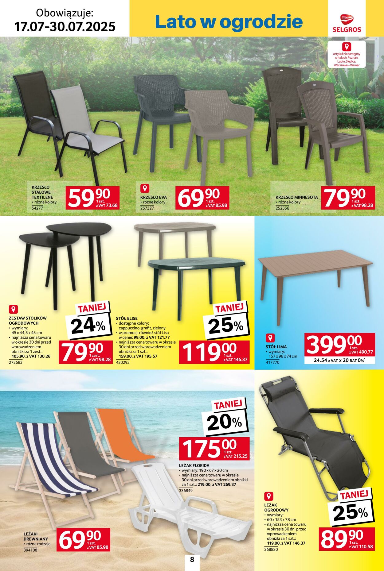 Gazetka Selgros 17.07.2025 - 30.07.2025