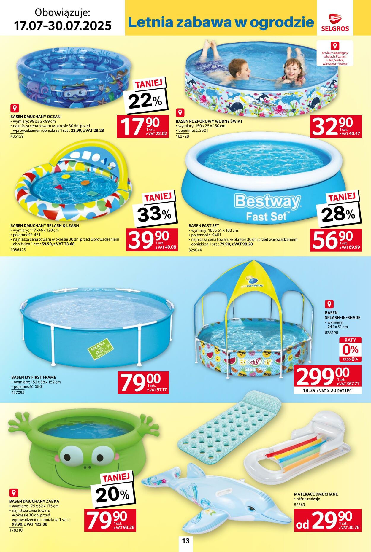 Gazetka Selgros 17.07.2025 - 30.07.2025