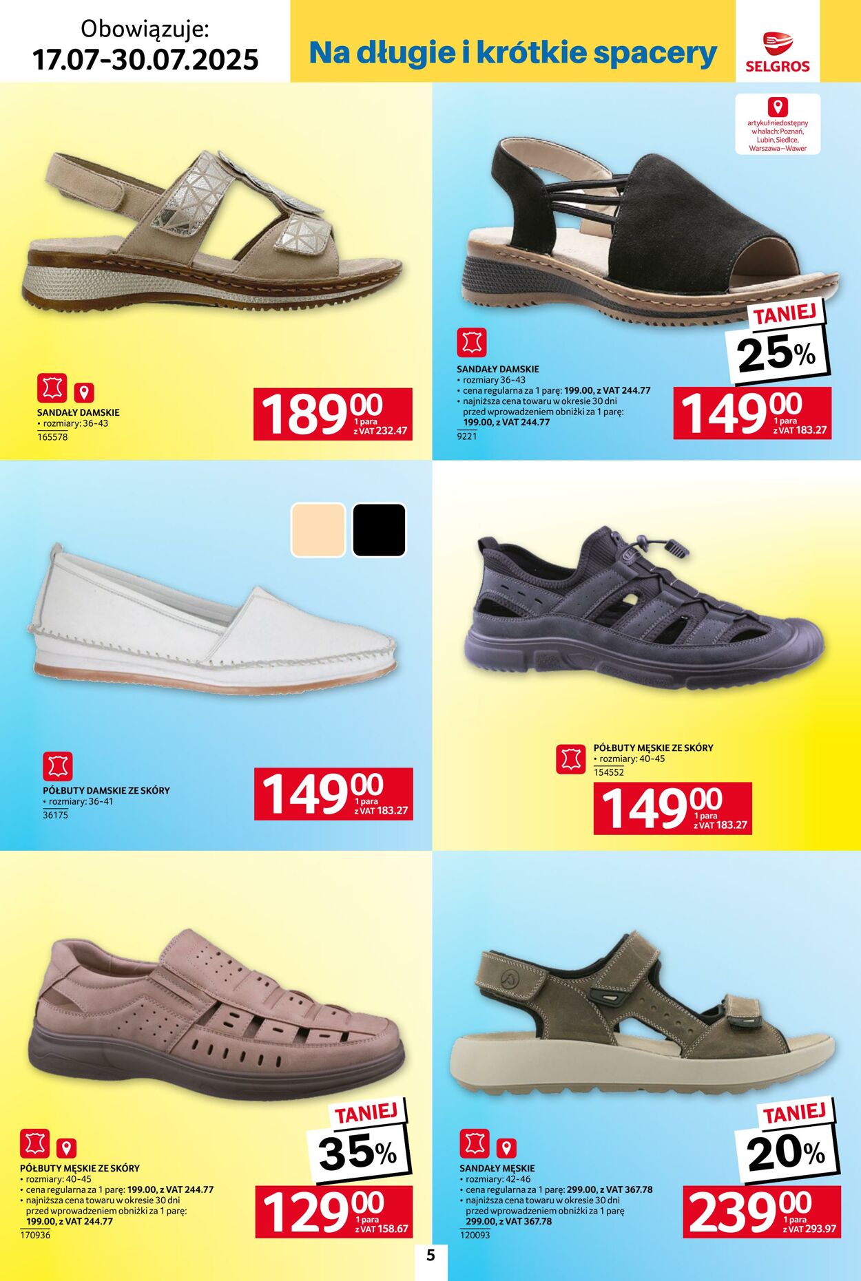Gazetka Selgros 17.07.2025 - 30.07.2025