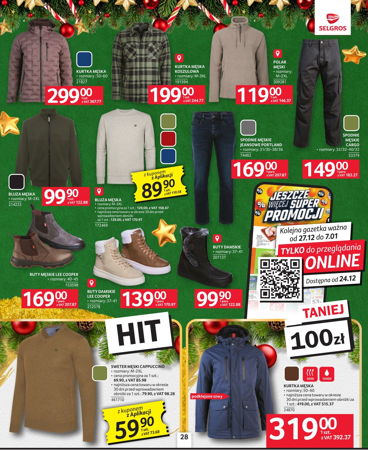 Gazetka Selgros 18.12.2025 - 31.12.2025