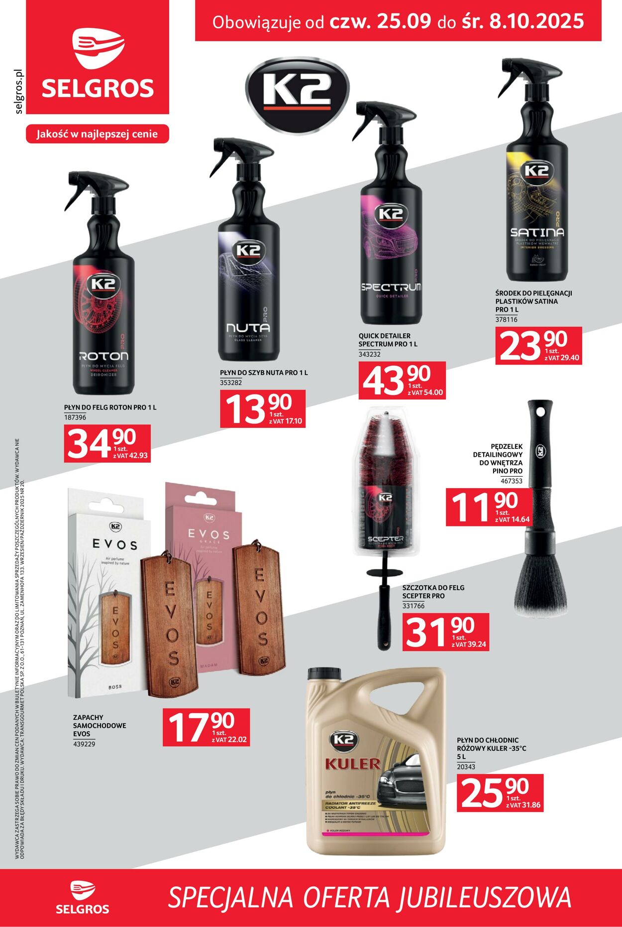 Gazetka Selgros 25.09.2025 - 08.10.2025