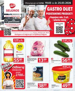 Gazetka Selgros 26.03.2026 - 06.04.2026
