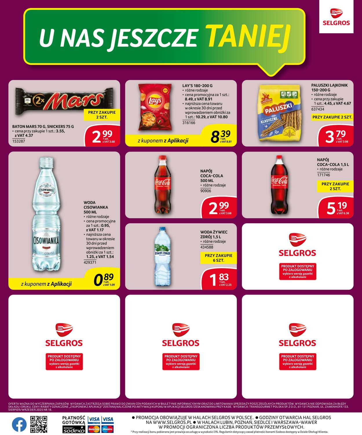 Gazetka Selgros 28.08.2025 - 10.09.2025