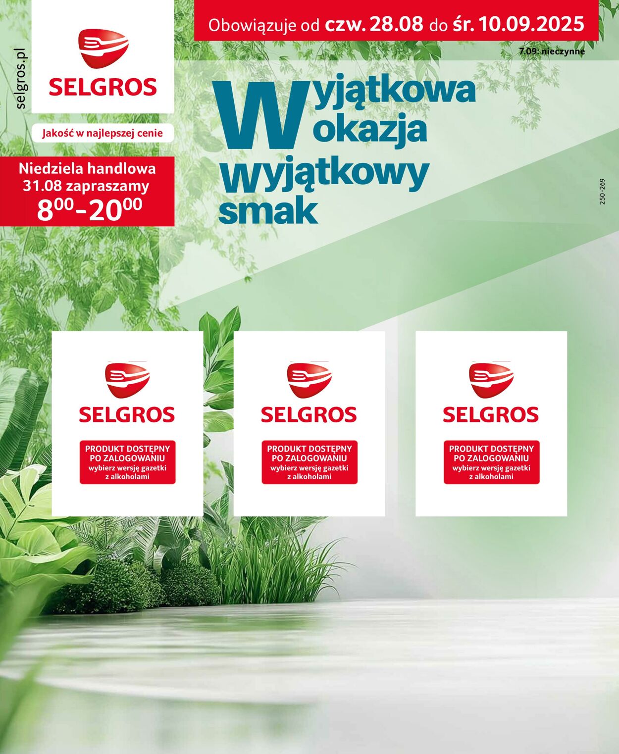 Gazetka Selgros 28.08.2025 - 10.09.2025