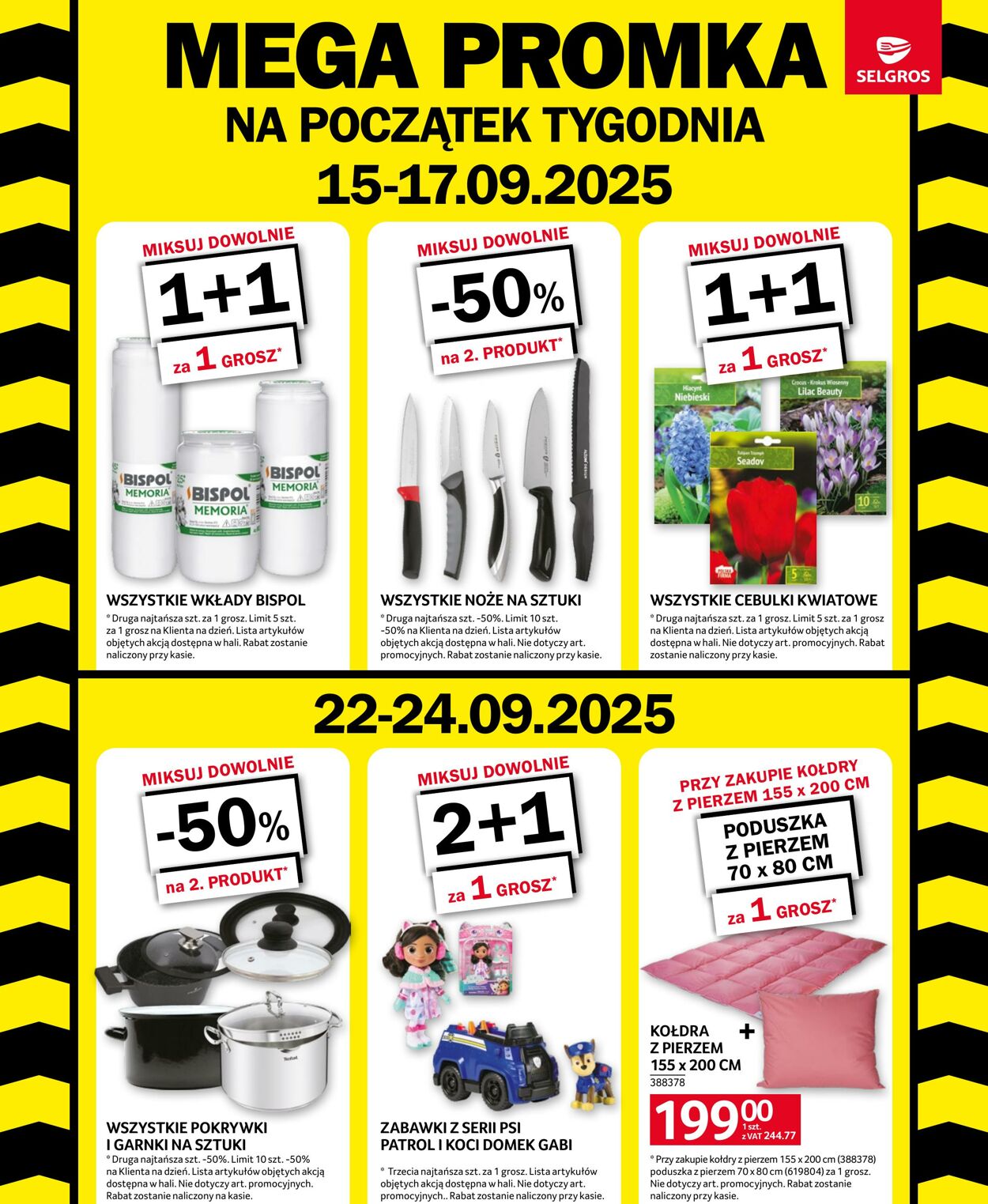 Gazetka Selgros 15.09.2025 - 17.09.2025
