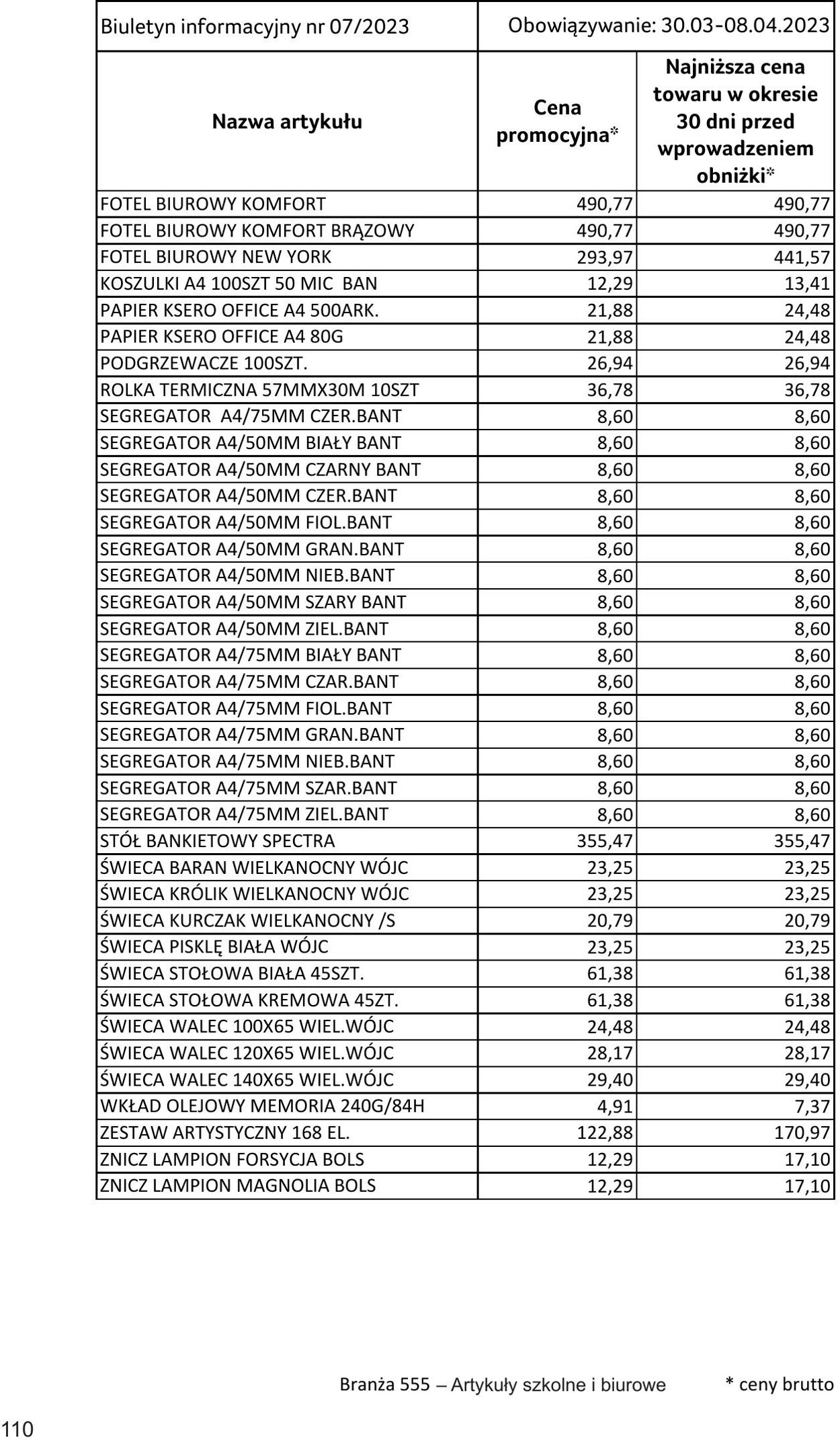 Gazetka Selgros 30.03.2023 - 10.04.2023