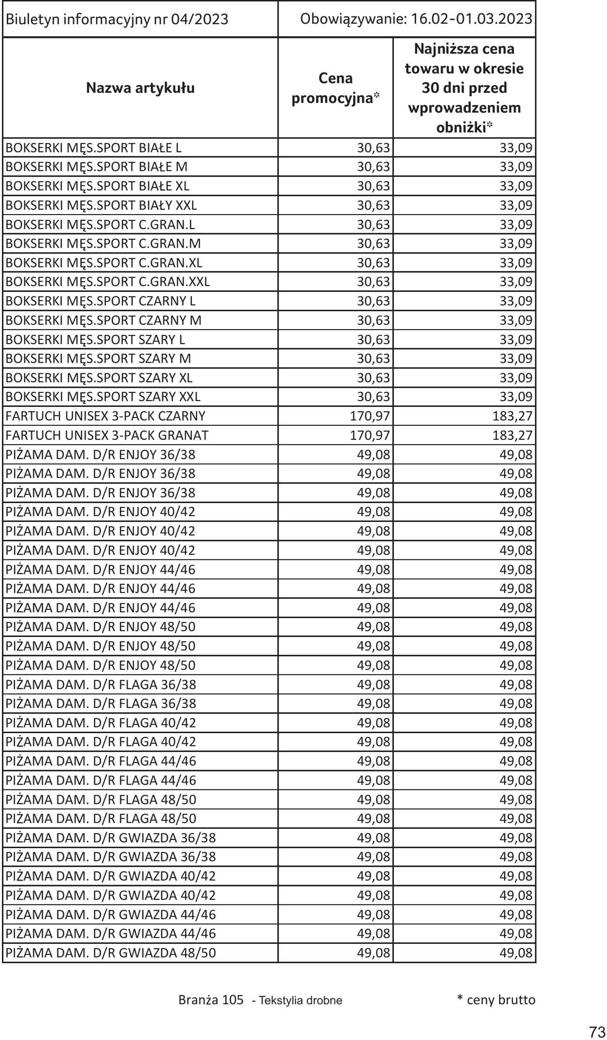 Gazetka Selgros 16.02.2023 - 01.03.2023