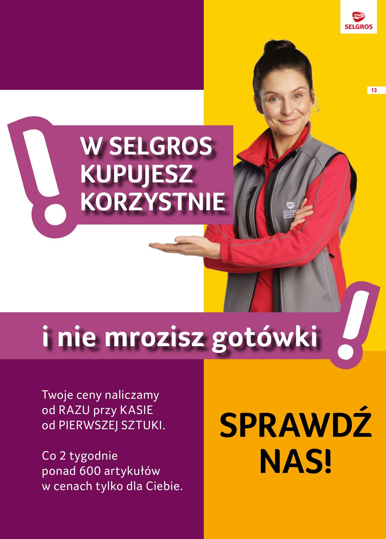 Gazetka Selgros 07.09.2023 - 20.09.2023