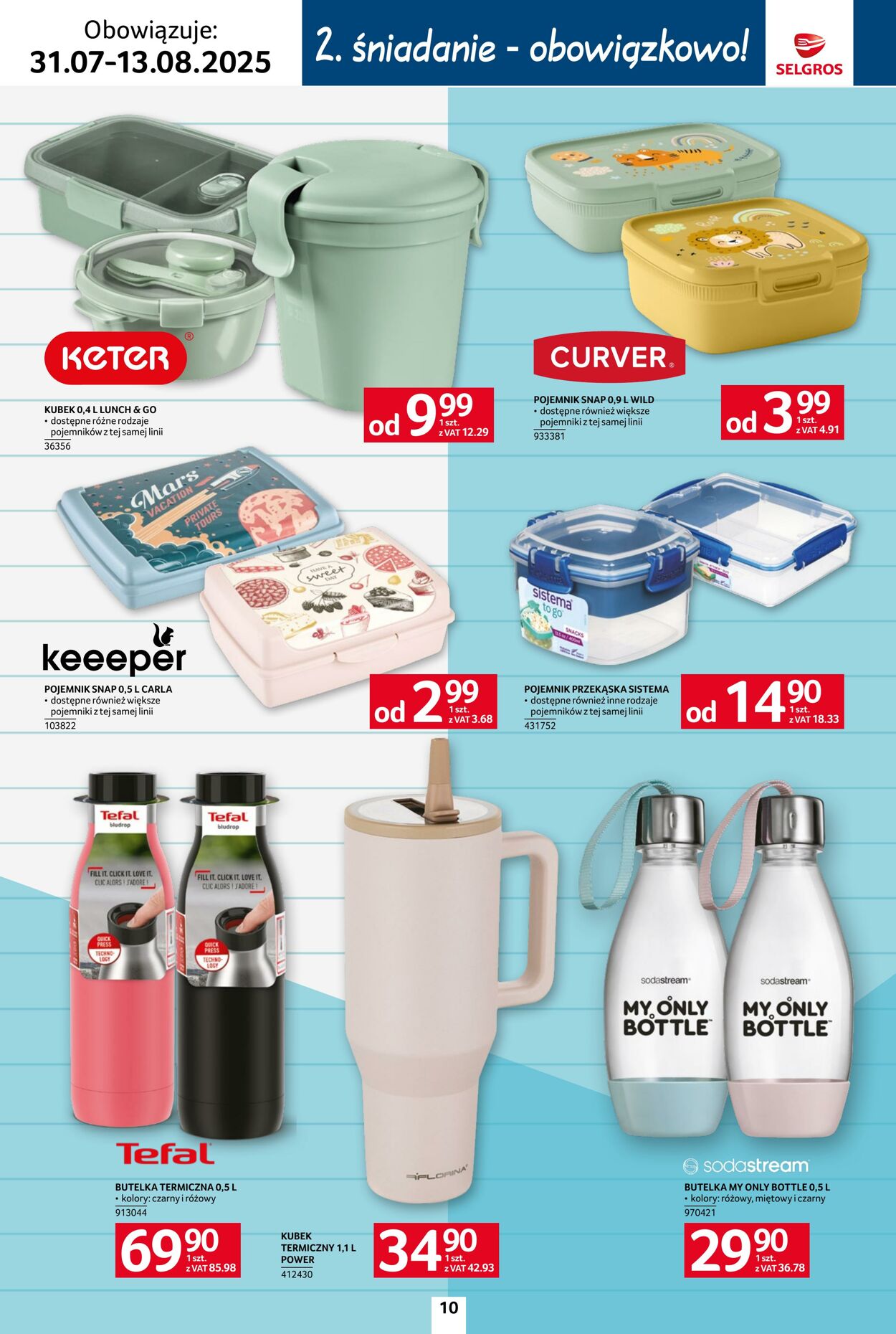 Gazetka Selgros 31.07.2025 - 13.08.2025