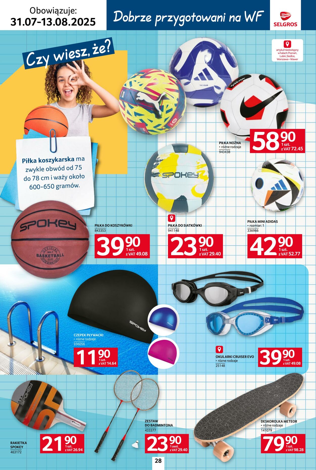 Gazetka Selgros 31.07.2025 - 13.08.2025