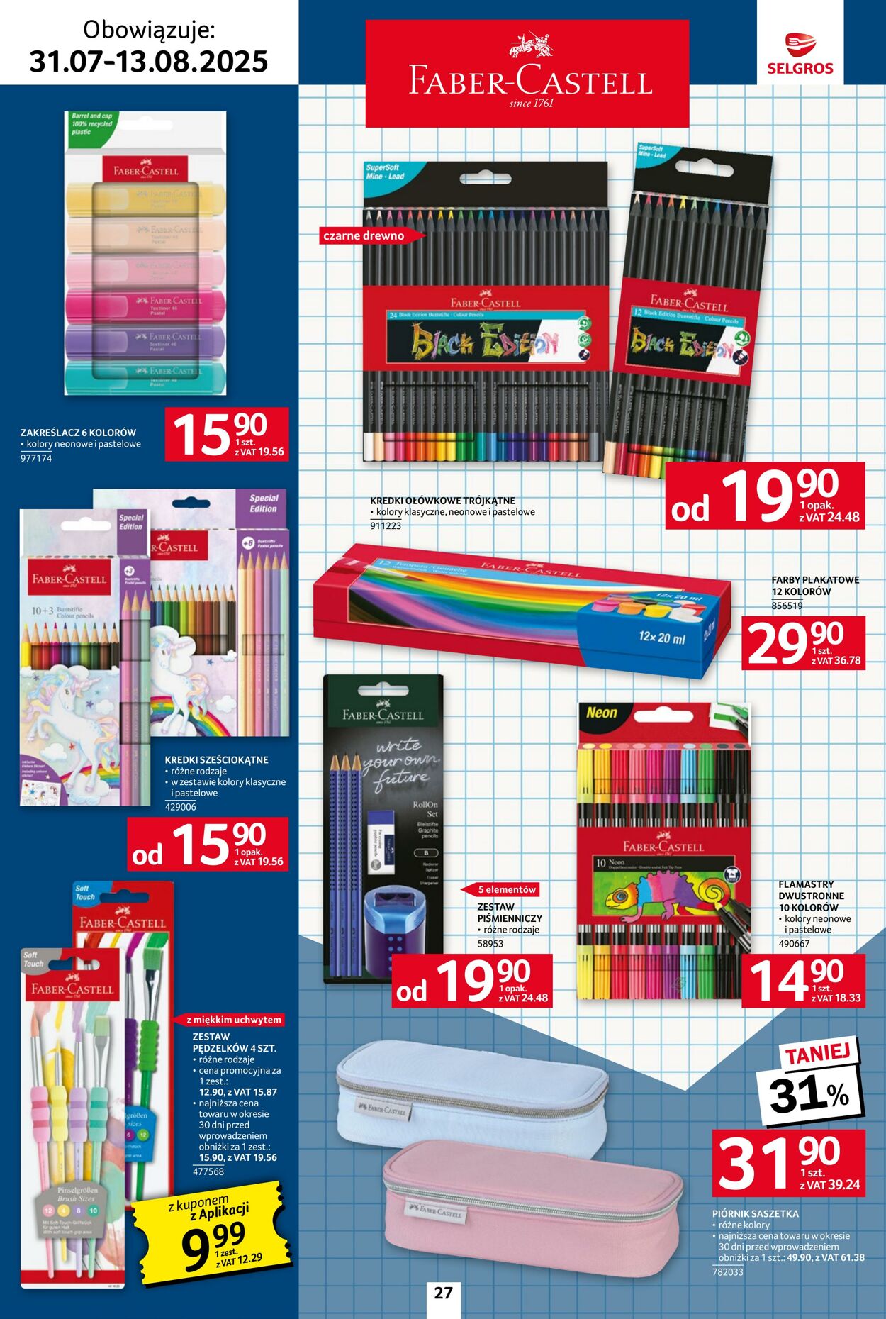 Gazetka Selgros 31.07.2025 - 13.08.2025