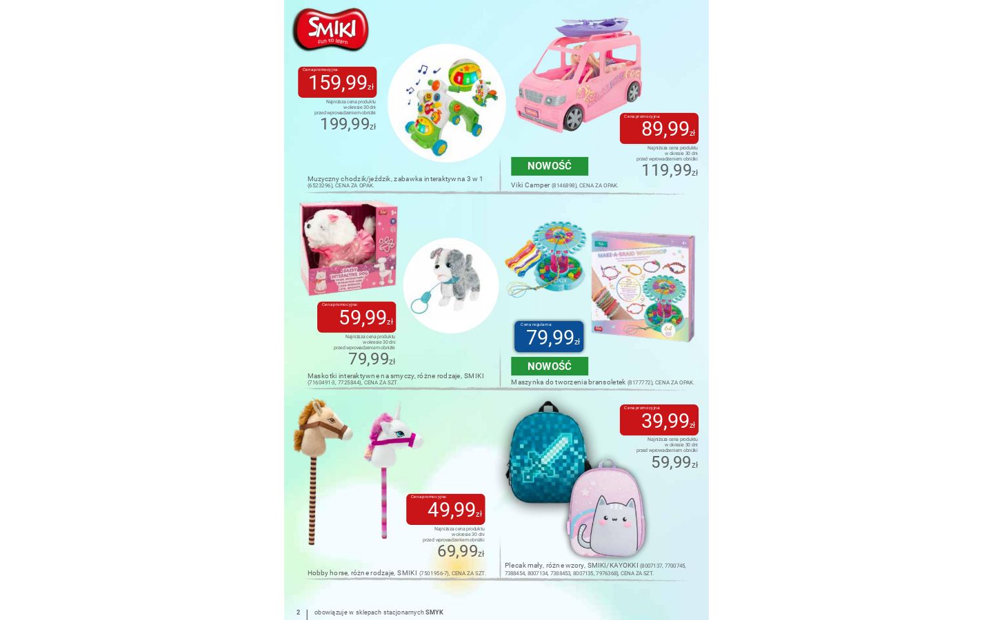 Gazetka Smyk 10.03.2026 - 18.03.2026