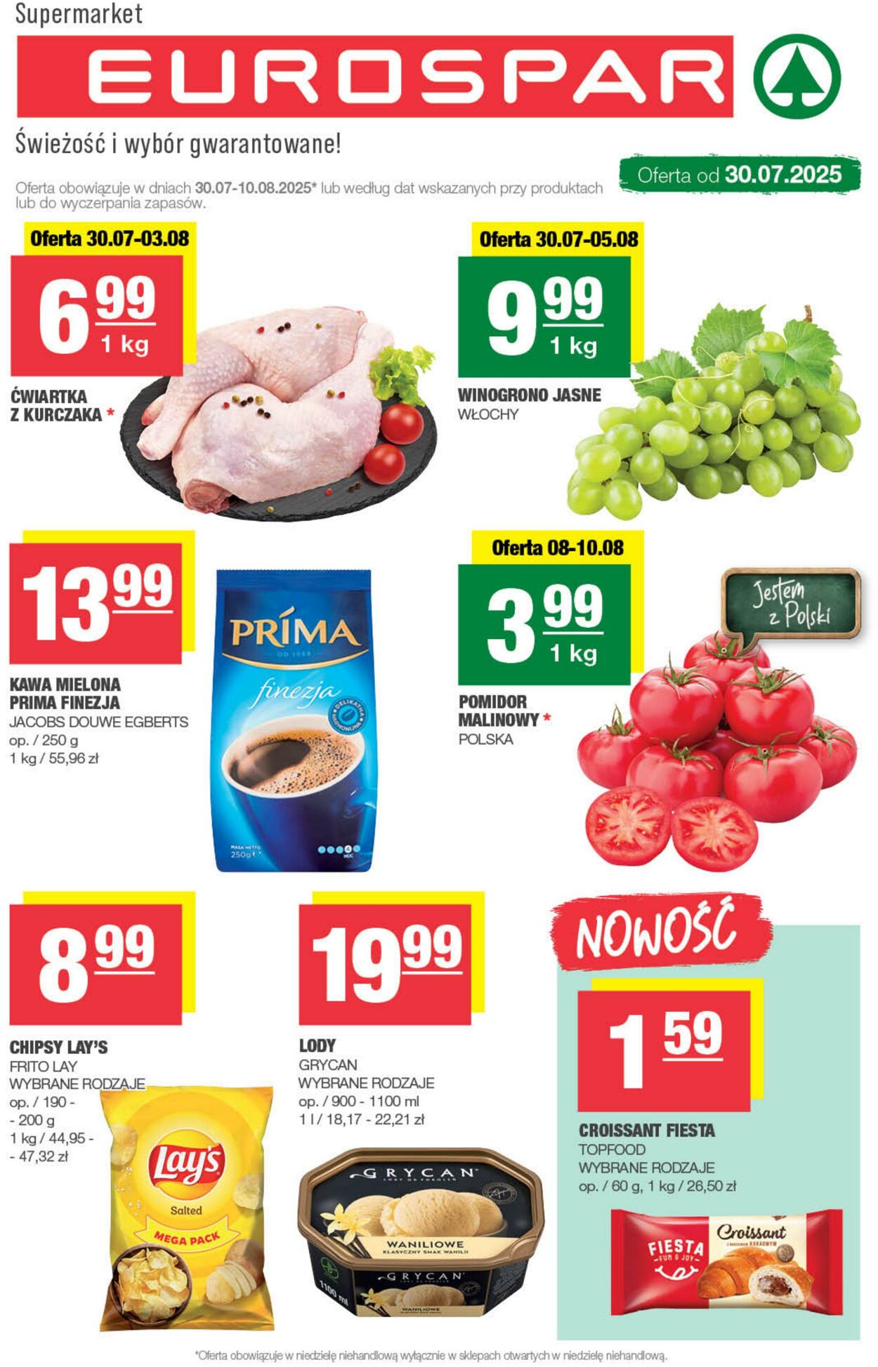 Gazetka Spar 30.07.2025 - 10.08.2025