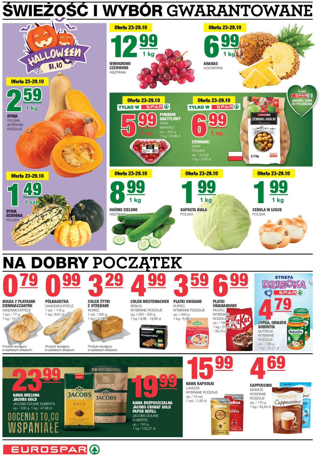 Gazetka Spar 23.10.2024 - 03.11.2024