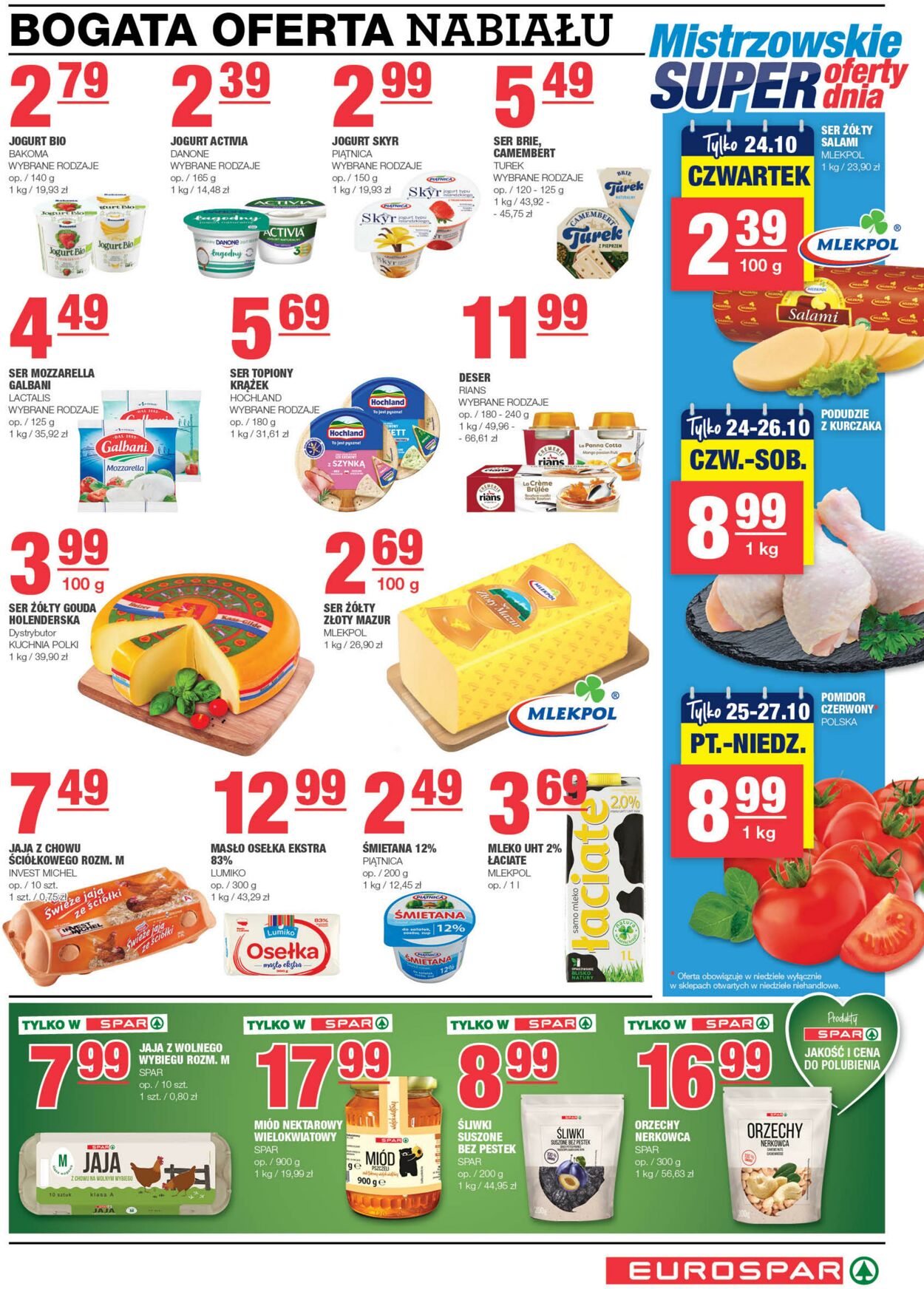 Gazetka Spar 23.10.2024 - 03.11.2024