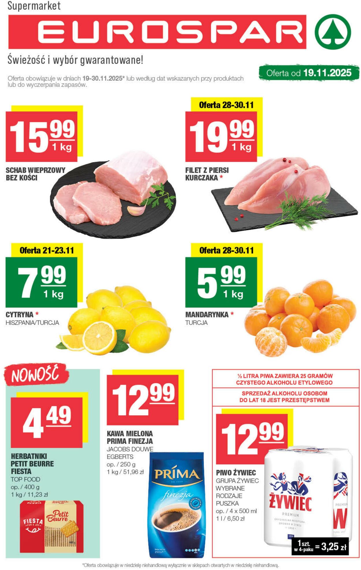 Gazetka Spar 19.11.2025 - 30.11.2025
