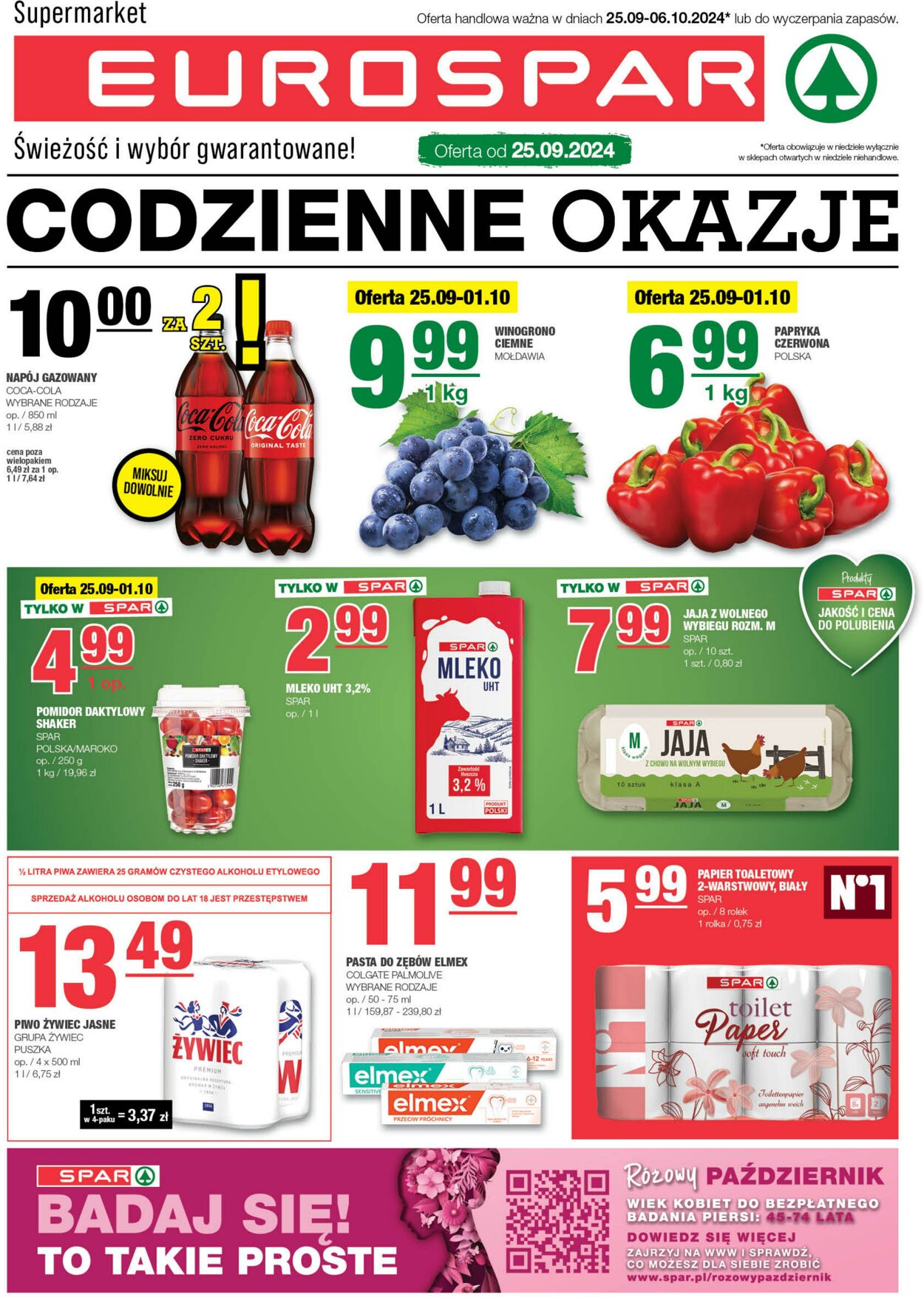 Gazetka Eurospar 25.09.2024 - 06.10.2024