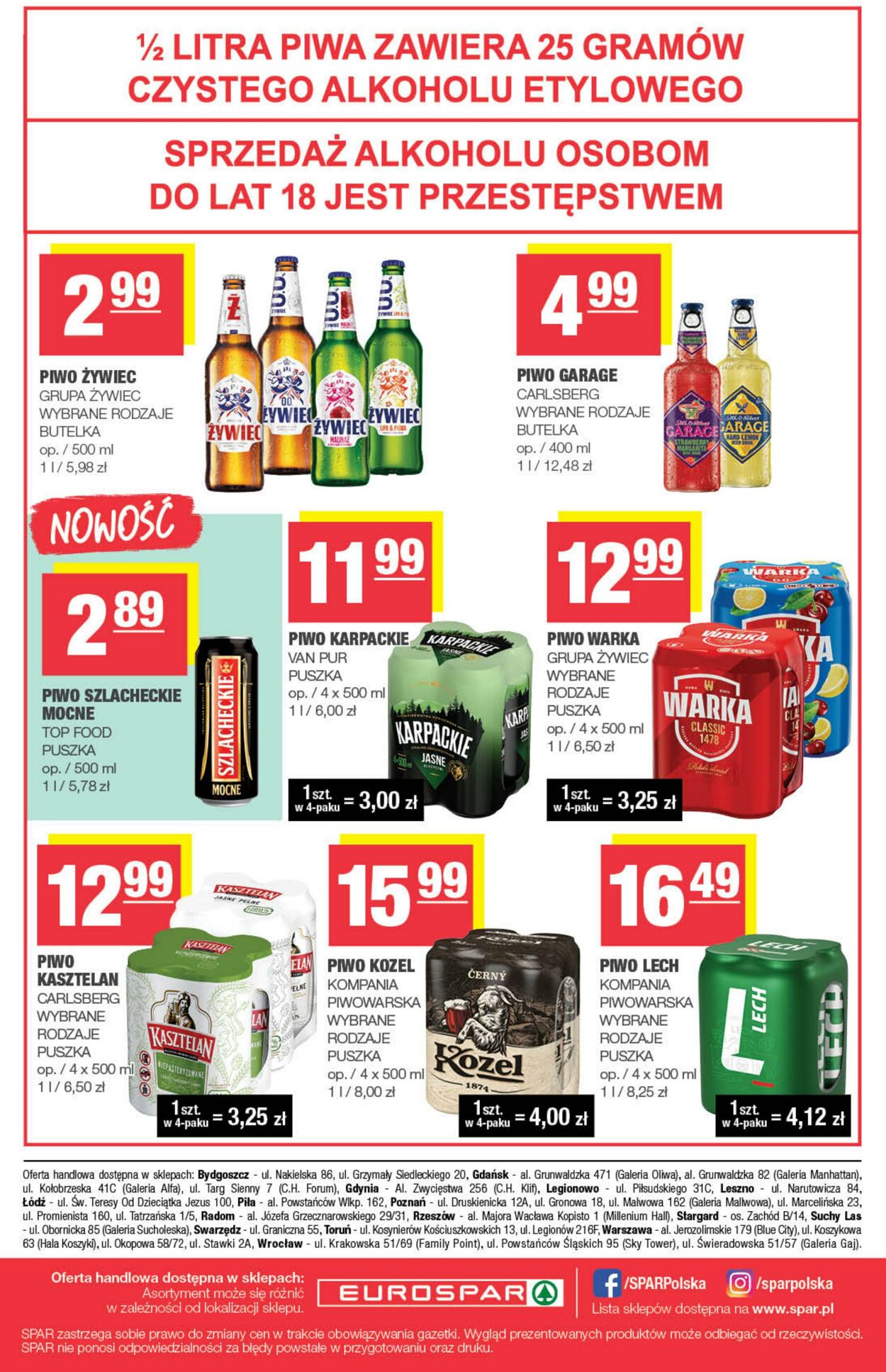 Gazetka Spar 24.09.2025 - 05.10.2025
