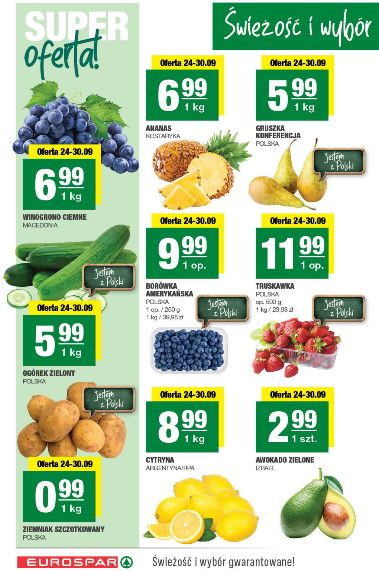 Gazetka Spar 24.09.2025 - 05.10.2025