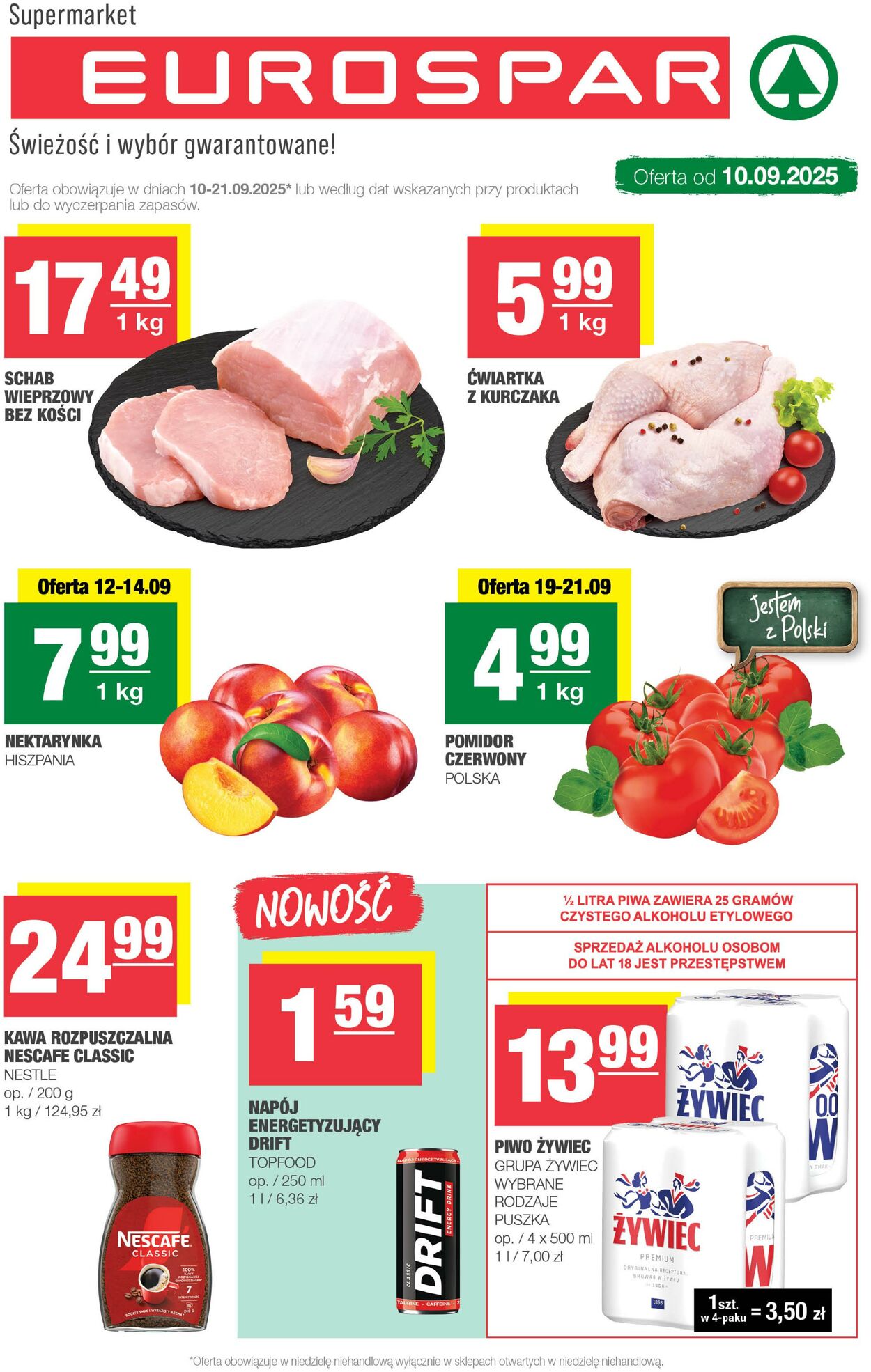 Gazetka Spar 10.09.2025 - 21.09.2025