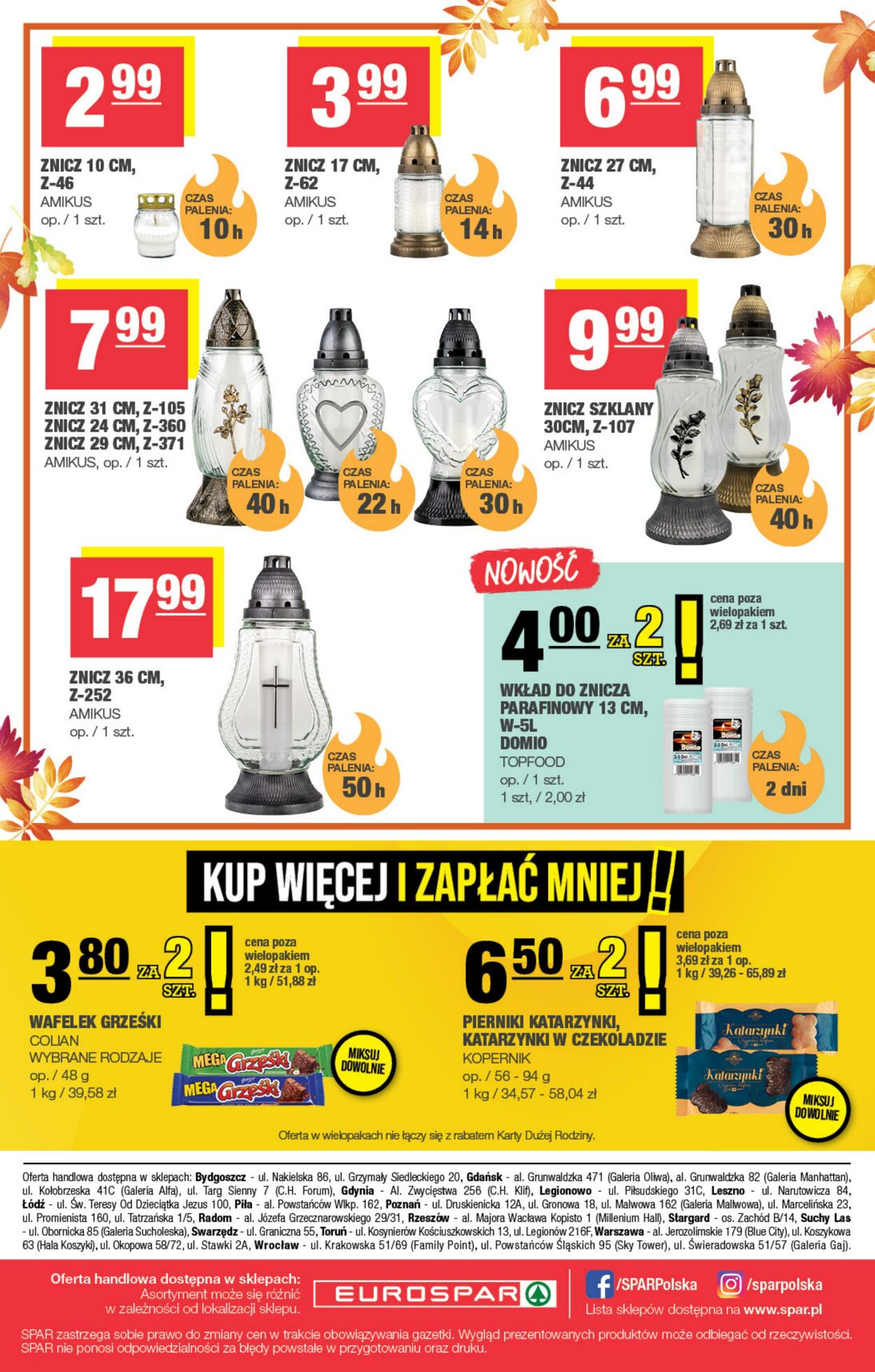 Gazetka Spar 22.10.2025 - 02.11.2025