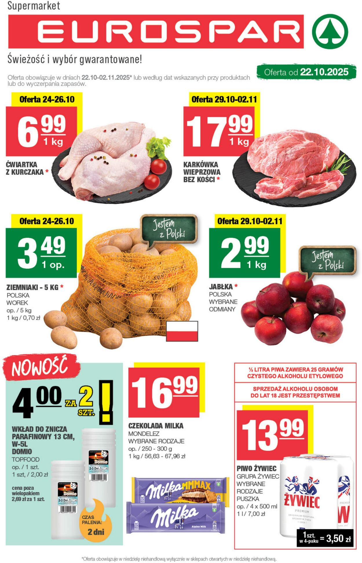 Gazetka Spar 22.10.2025 - 02.11.2025