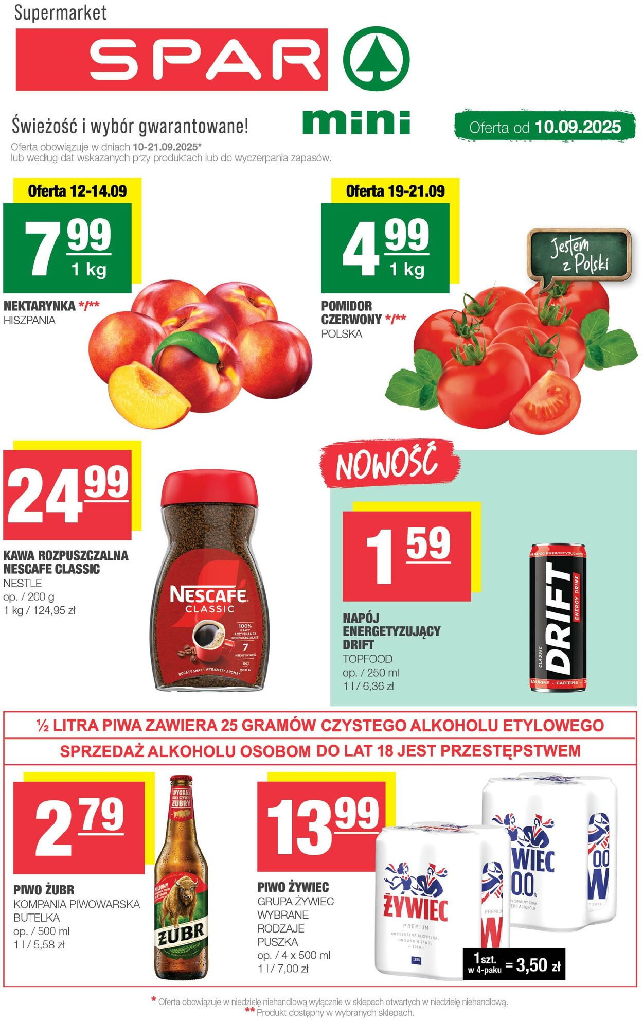 Gazetka Spar 10.09.2025 - 21.09.2025