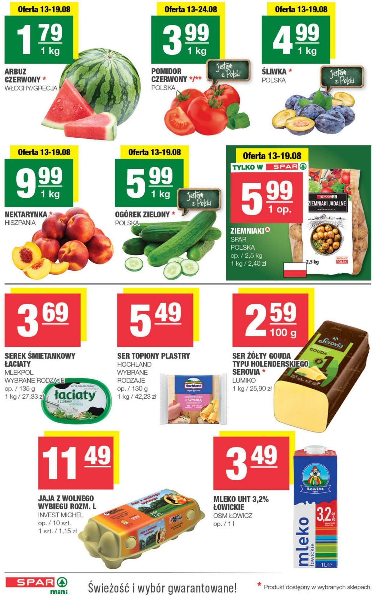 Gazetka Spar 13.08.2025 - 24.08.2025