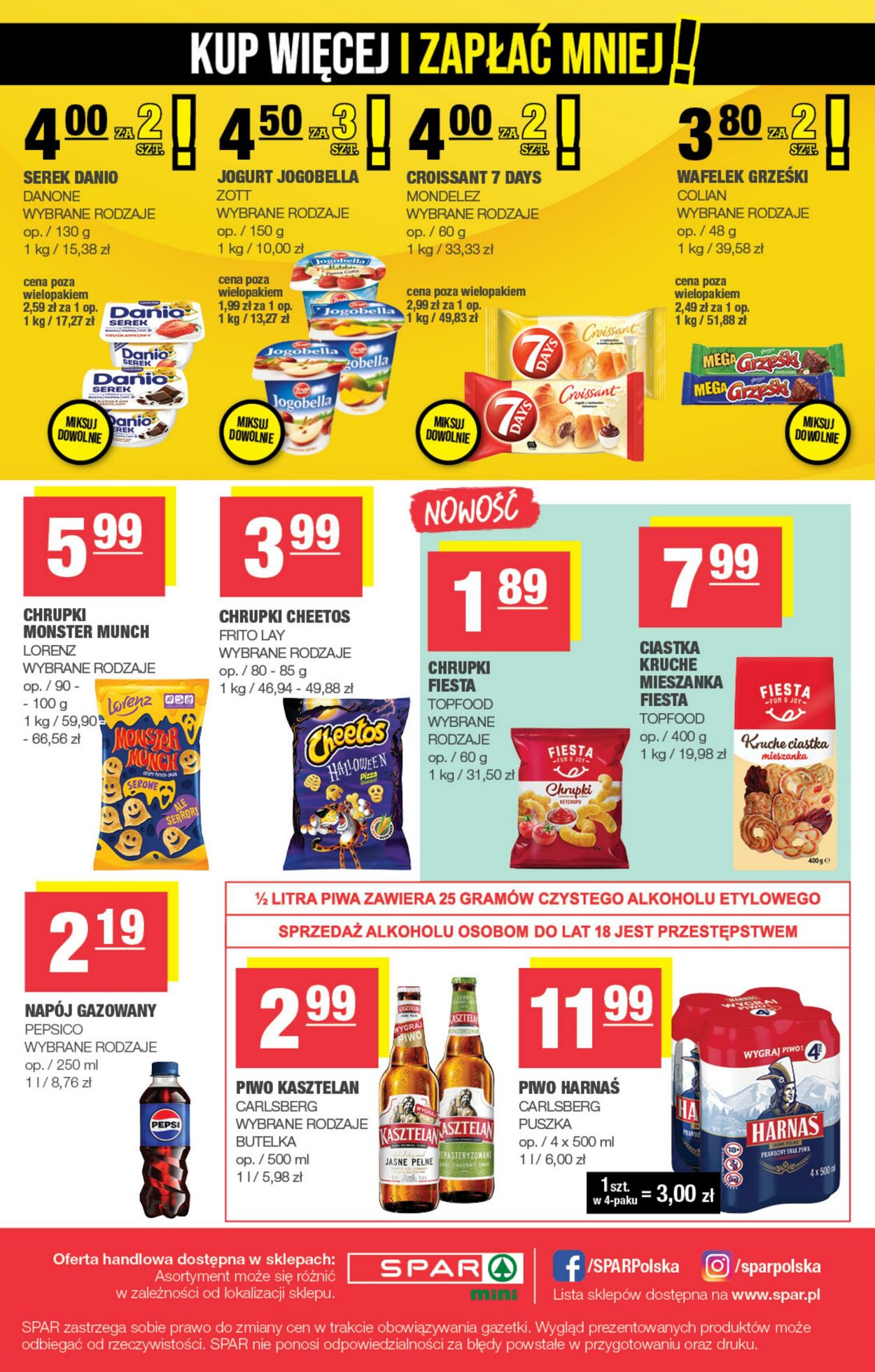 Gazetka Spar 22.10.2025 - 02.11.2025
