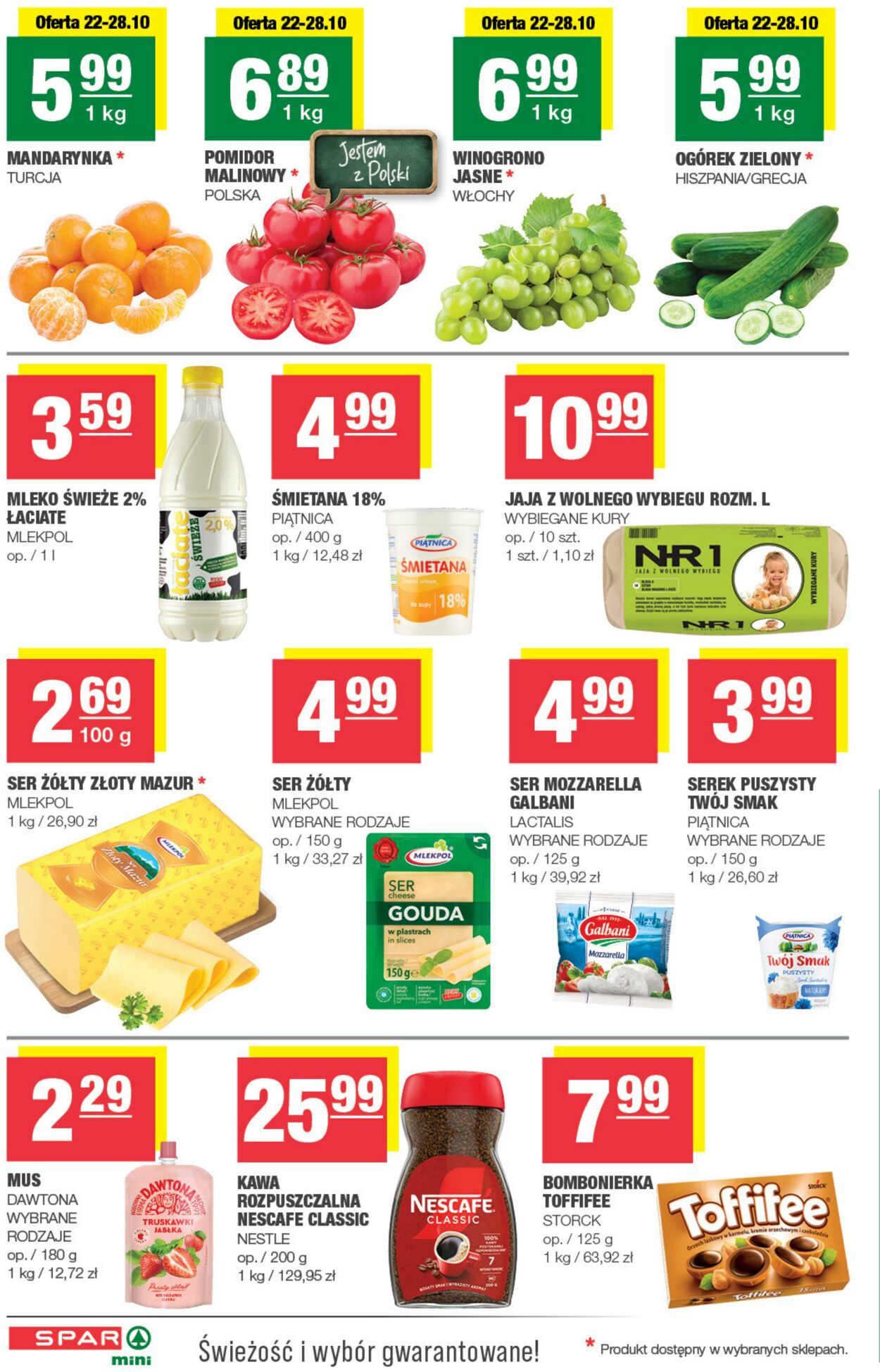 Gazetka Spar 22.10.2025 - 02.11.2025
