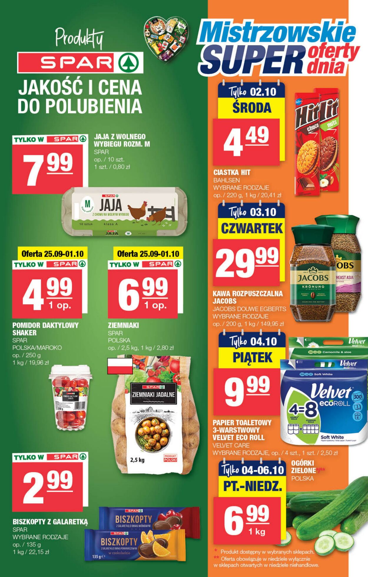 Gazetka Spar 25.09.2024 - 06.10.2024