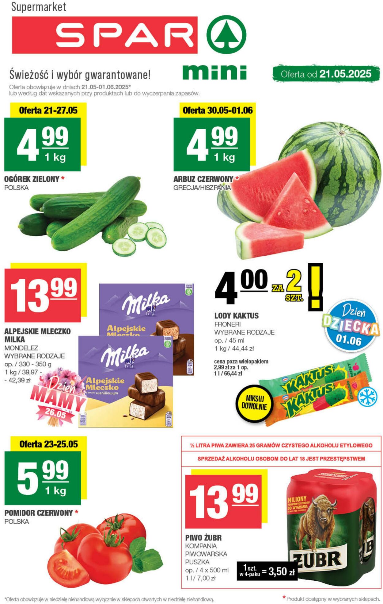 Gazetka Spar 21.05.2025 - 01.06.2025