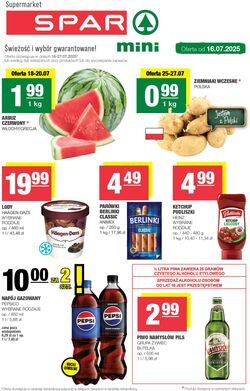 Gazetka Spar 16.07.2025 - 27.07.2025