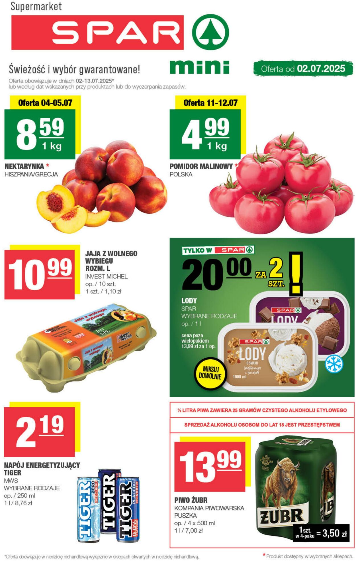 Gazetka Spar 02.07.2025 - 13.07.2025