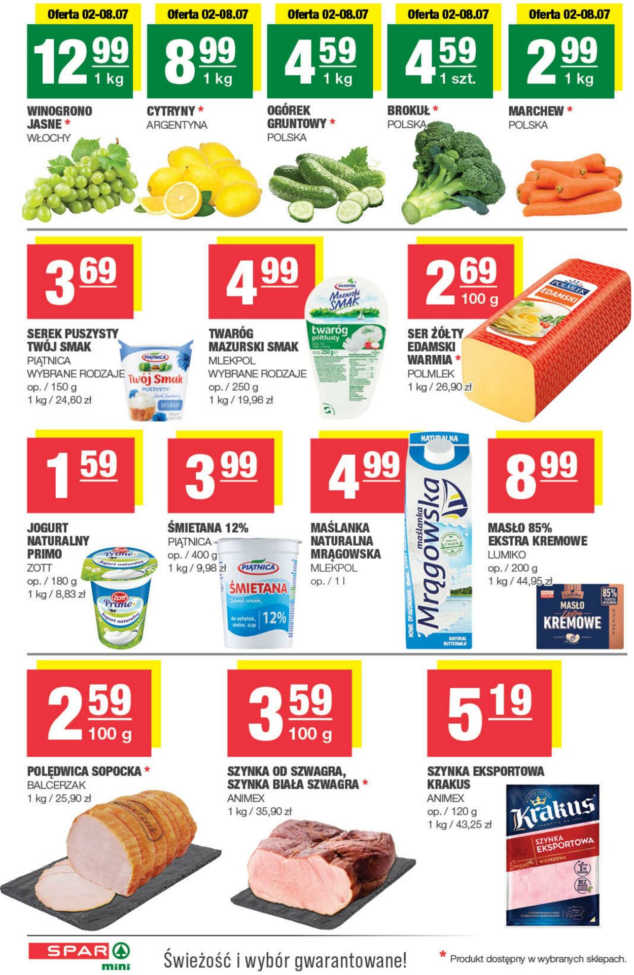 Gazetka Spar 02.07.2025 - 13.07.2025
