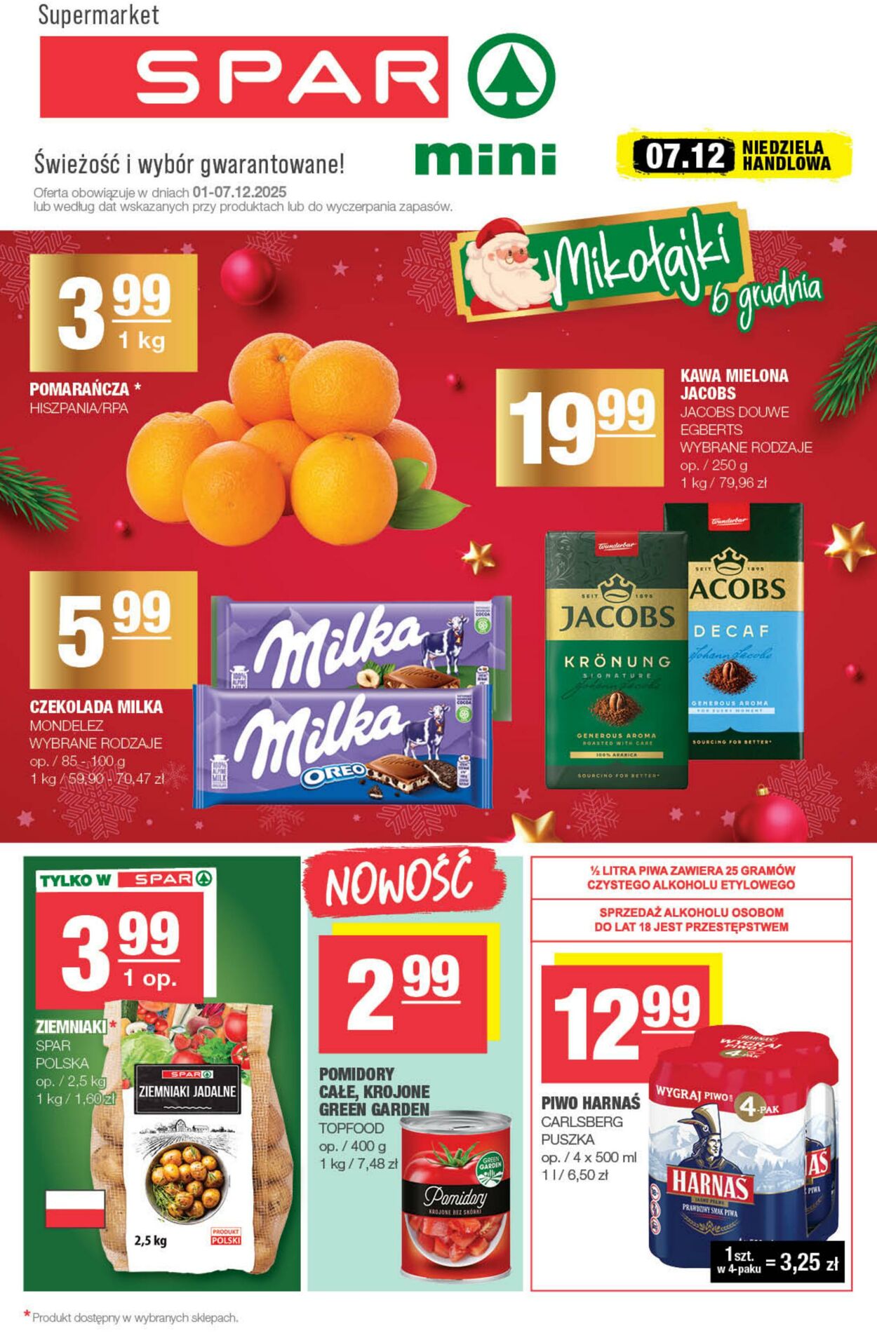 Gazetka Spar 01.12.2025 - 07.12.2025