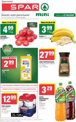 Gazetka Spar 27.08.2025 - 07.09.2025