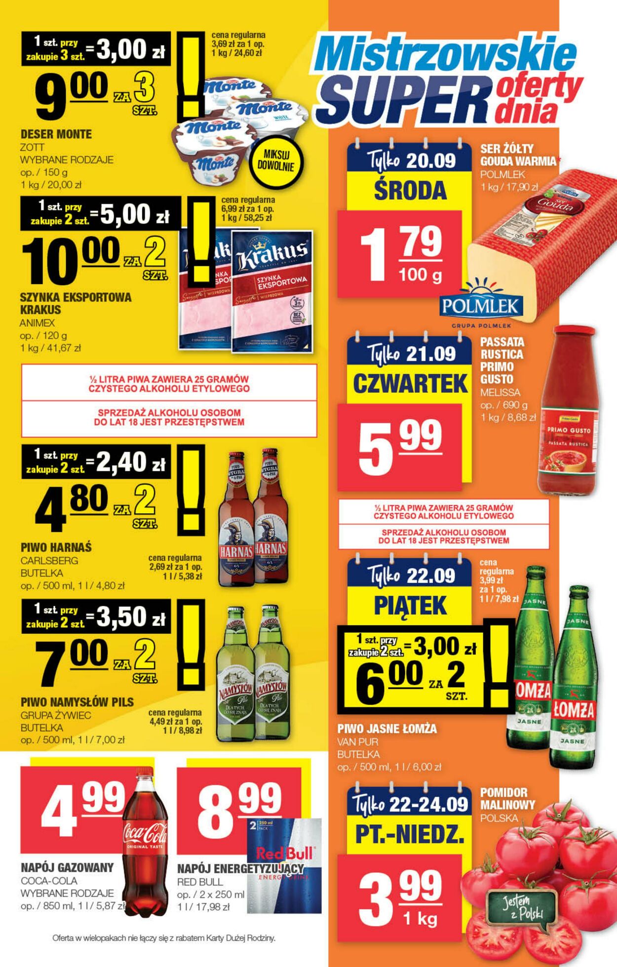 Gazetka Spar 13.09.2023 - 01.10.2023