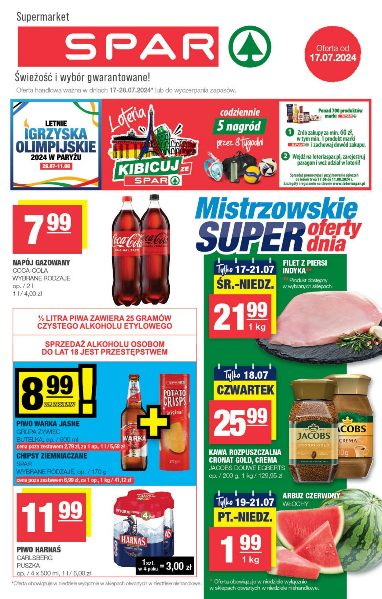 Gazetka Spar 17.07.2024 - 28.07.2024