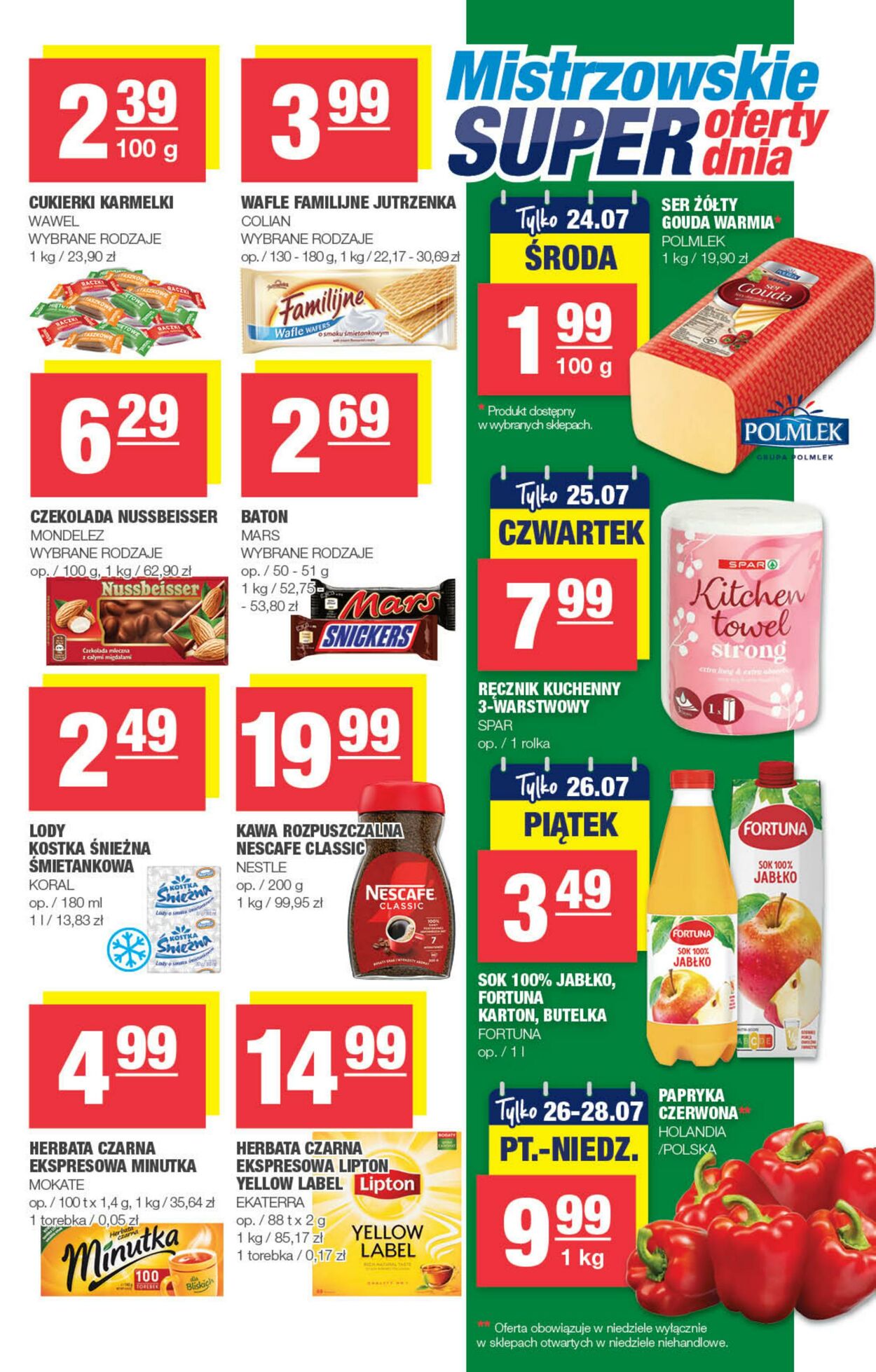 Gazetka Spar 17.07.2024 - 28.07.2024