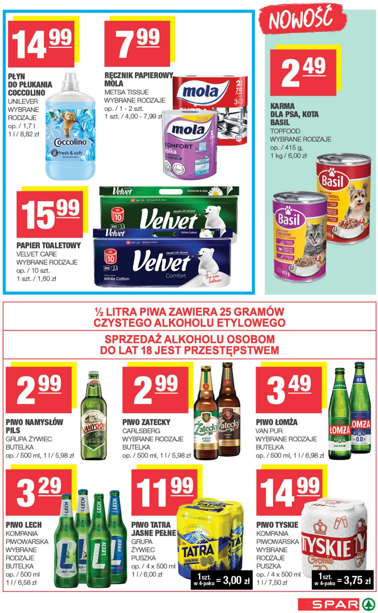 Gazetka Spar 08.10.2025 - 19.10.2025