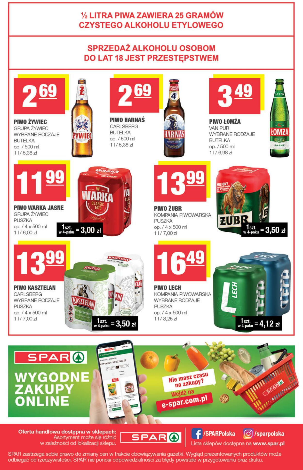 Gazetka Spar 05.11.2025 - 16.11.2025