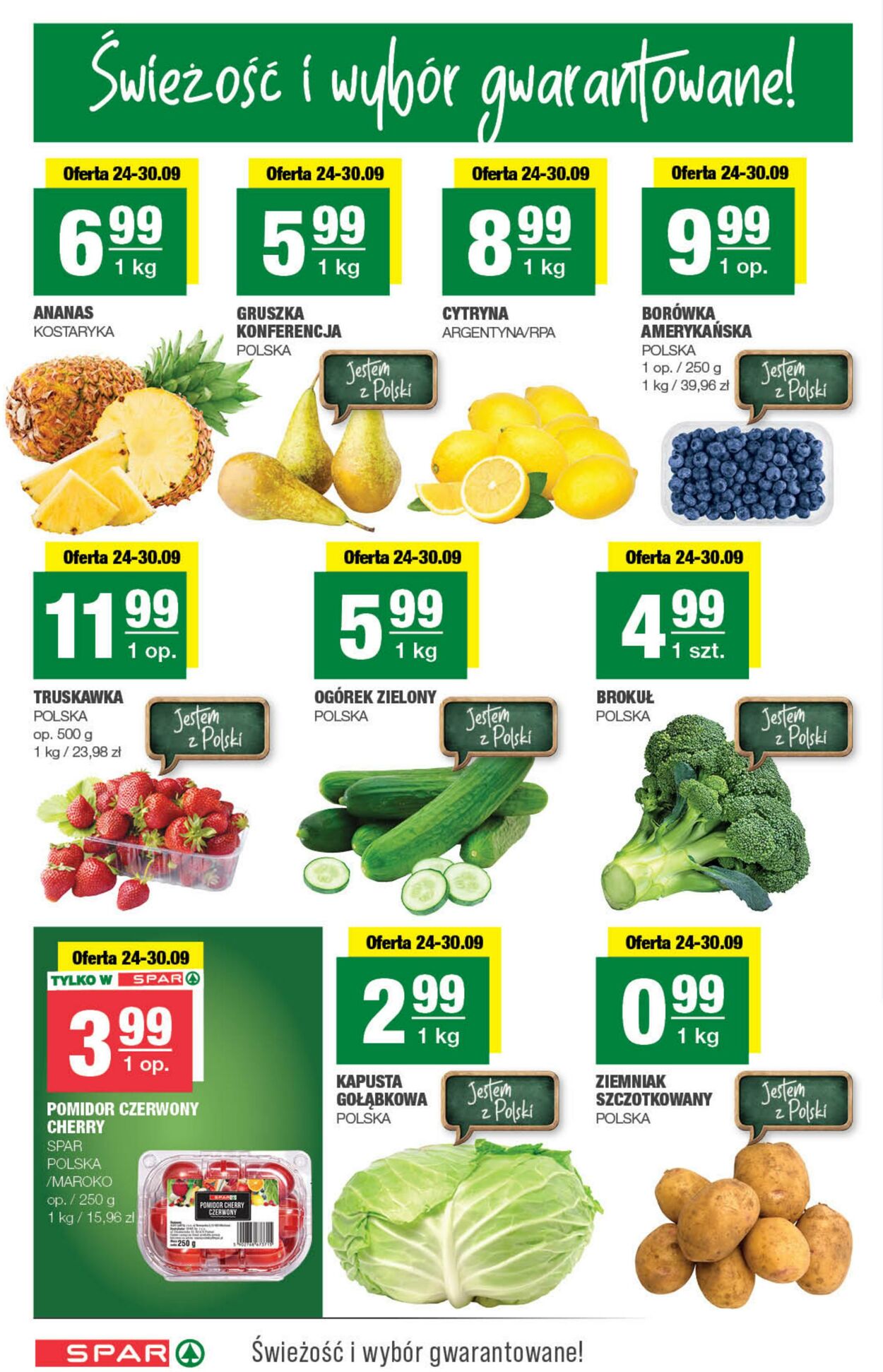 Gazetka Spar 24.09.2025 - 05.10.2025