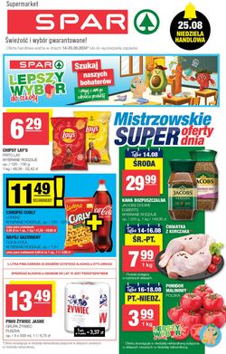 Gazetka Spar 14.08.2024 - 25.08.2024