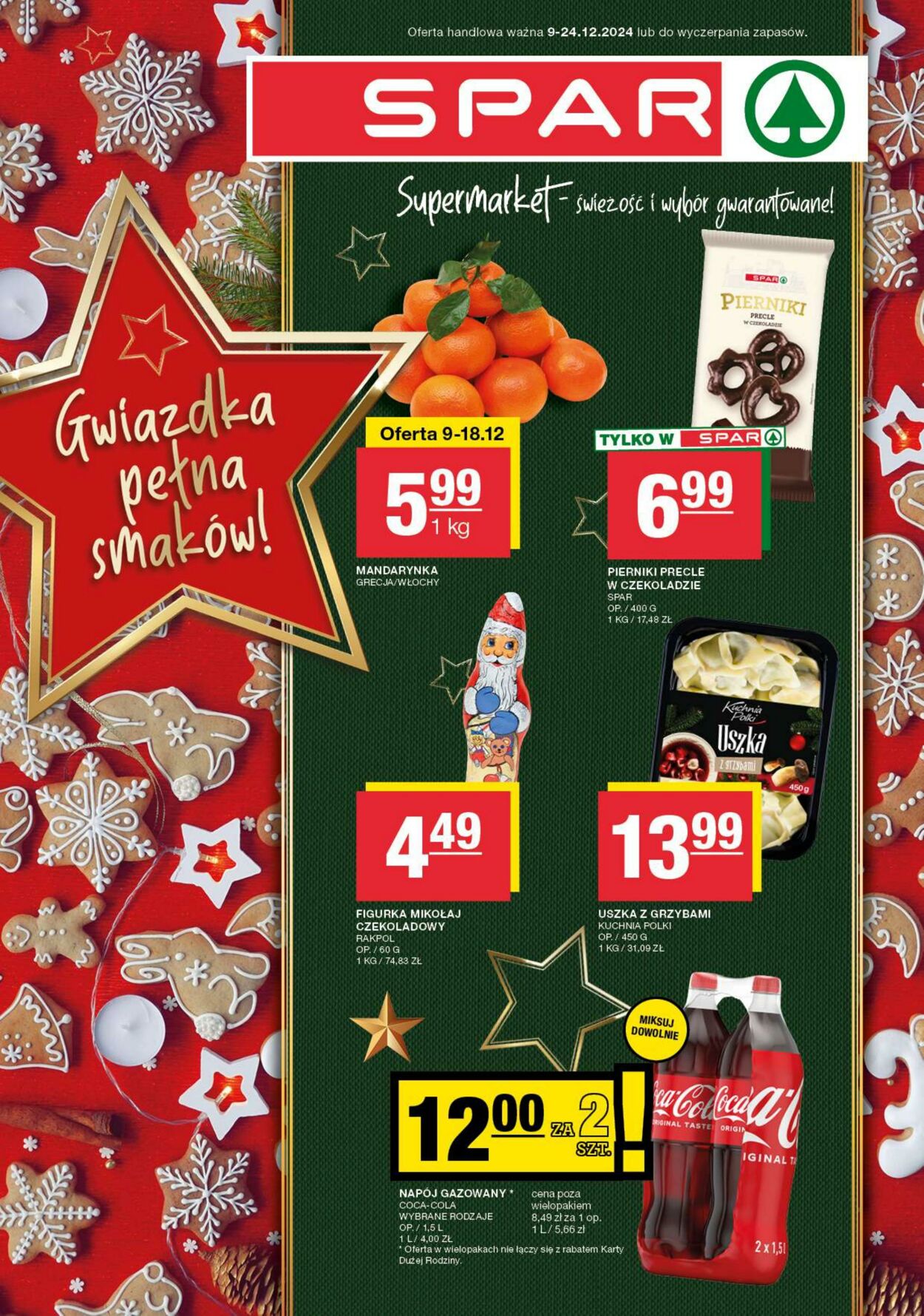 Gazetka Spar 09.12.2024 - 24.12.2024