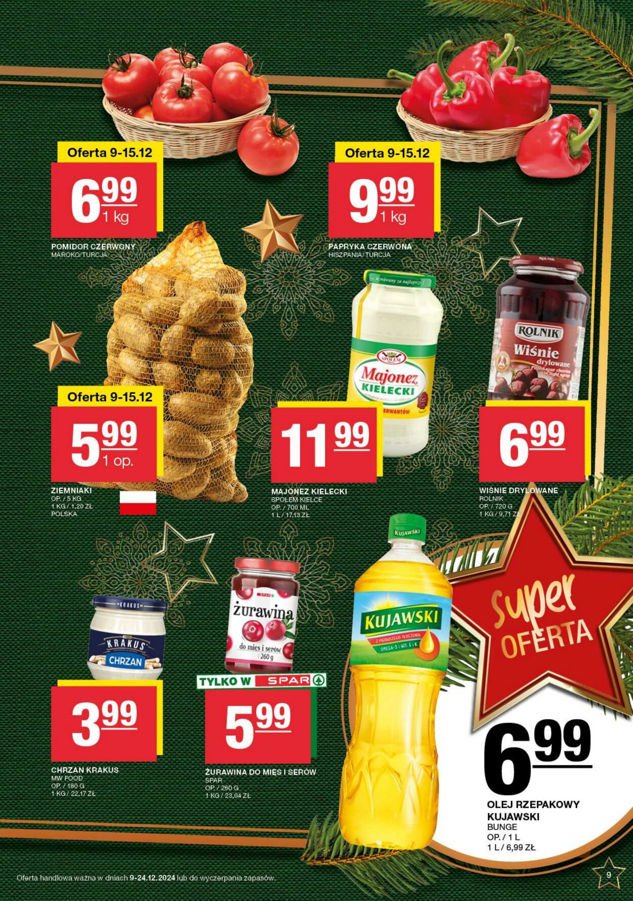 Gazetka Spar 09.12.2024 - 24.12.2024